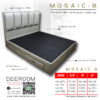 เตียงนอน รุ่น MOSAIC DESIGN