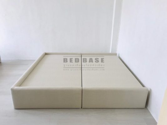 ฐานรองที่นอน เตียงหุ้มหนัง ฐานรองที่นอนไม่มีหัวเตียง ฐานเตียง รุ่นBASE-01 รุ่นBASE-001