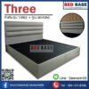 ฐานรองที่นอน พร้อมหัวเตียง รุ่น THREE